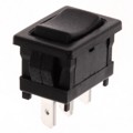 D105J12S205QA - SWITCH ROCKER SPDT 4A 125V