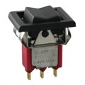 7105J51ZBE22 - SWITCH ROCKER SPDT 0.4VA 20V