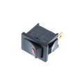 RF2-1A-DC-2-RL - SWITCH ROCKER OFF-ON RED LEDDC