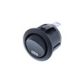 RA3-1A-DC-2-RL - ROUND ROCKER SPST RED LED DC