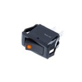 RG2-1A-DC-1-AL - MID-SIZE OFF-ON AMBER BULB DC