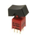 400AWMDP1R1M2QE - SWITCH ROCKER DPDT 3A 120V