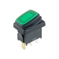 54-204W - SWITCH ROCKER SPST 16A 125V