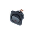 RC-1A-DC-1-RL - SNAP-IN  SPST OFF-ON RED LED