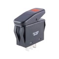 54-216W - SWITCH ROCKER SPST 20A 125V