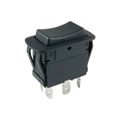 54-250W - SWITCH ROCKER DPDT 21A 14V