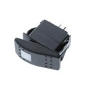 SRD1-2A-DC-1-BRN - DPST OFF-ON RED LED- IP67