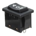 R1966IBLKBLKHS - SWITCH ROCKER SPDT 15A 125V