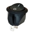 RR11122CWC - ROUND ROCKER SWITCH, SINGLE POLE