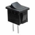 R1966ABLKBLKEP - SWITCH ROCKER SPST 15A 125V