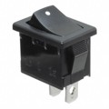 R1966FBLKBLKAF - SWITCH ROCKER SPST-NO 15A 125V