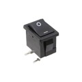 R1973ABLKBLKGR0 - SWITCH ROCKER SPST 9A 125V