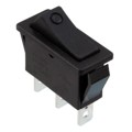 R4EBLKBLKEF0 - SWITCH ROCKER SPDT 20A 125V