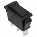 R4BBLKBLKGRNEF1 - SWITCH ROCKER SPST 20A 125V