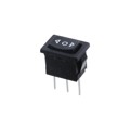 R1966IBLKBLKHP - SWITCH ROCKER SPDT 15A 125V