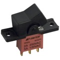 300AWSP3R1BLKM1QE - SWITCH ROCKER SPDT 5A 120V