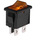 CWSB21DADF - SWITCH ROCKER DPST 9A 125V