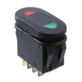 KMD3CMB8BBBRG2 - SWITCH ROCKER DPDT 20A 125V