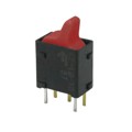 CF-LD-1DC-AR2W - SWITCH ROCKER SPDT 0.4VA 28V