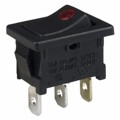 DA102J4RS215QF7 - SWITCH ROCKER SPST 16A 125V