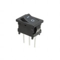 D501J12S206HQA - SWITCH ROCKER SPDT 10A 125V