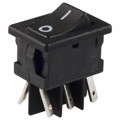 DM61J12S205PQ - SWITCH ROCKER DPDT 10A 125V