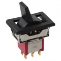 7203J26ZBE22 - SWITCH ROCKER DPDT 0.4VA 20V