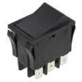 A8G-107-1-24 - SWITCH ROCKER DPDT 20A 250V