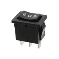 R1966DBLKBLKHF - SWITCH ROCKER SPDT 15A 125V
