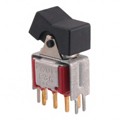 7201J1V3BE2 - SWITCH ROCKER DPDT 0.4VA 20V