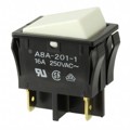 A8A-201-1 - SWITCH ROCKER DPST 16A 125V