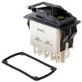 KR46CAKLLG - SWITCH ROCKER DPDT 10A 24V