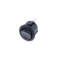 RA2-1A-DC-2-RL - ROUND ROCKER SPST RED LED DC