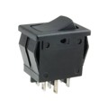 54-078 - SWITCH ROCKER DPDT 8A 125V