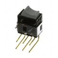 GW22RHH - SWITCH ROCKER DPDT 0.4VA 28V