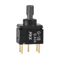 G18KP - SWITCH ROCKER SPDT 0.4VA 28V