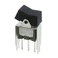 M2012TXW15-DA - SWITCH ROCKER SPDT 6A 125V