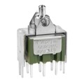 M2029TXW13 - SWITCH ROCKER DPDT 6A 125V