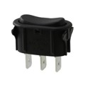 SW-13A65N-A01 BK - SWITCH ROCKER SPDT 6.5A 125V