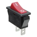 R4ABLKREDFF0 - SWITCH ROCKER SPST 20A 125V