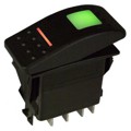V4D2GHNB-AAC00-000 - SWITCH ROCKER SPDT 20A 12V