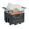SW3831/U - SWITCH ROCKER 3PST 30A 125V
