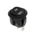 RR11122FWC - ROUND ROCKER SWITCH, SINGLE POLE