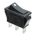R4CBLKBLKAF0 - SWITCH ROCKER SPDT 20A 125V