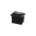 R1966DBLKBLKCS - ILLUMINATED ROCKER SWITCH 13MM X