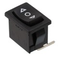 R1966DBLKBLKHR - SWITCH ROCKER SPDT 15A 125V
