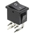 R1973BBLKBLKFR0 - SWITCH ROCKER DPST 9A 125V