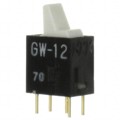 GW12LBP - SWITCH ROCKER SPDT 0.4VA 28V