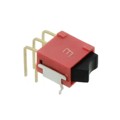 400UDP1R1BLKM6RE - SWITCH ROCKER DPDT 0.4VA 20V