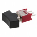 400MSP4R6BLKM2QE - SWITCH ROCKER SPDT 3A 120V